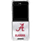 University of Alabama White Jersey Galaxy Z Flip6 Clear Case
